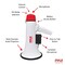 Pyle 40W Megaphone Speaker PA Bullhorn with Built-In Siren, Bluetooth, Adjustable Volume Control & PMP42BT - alternate 3